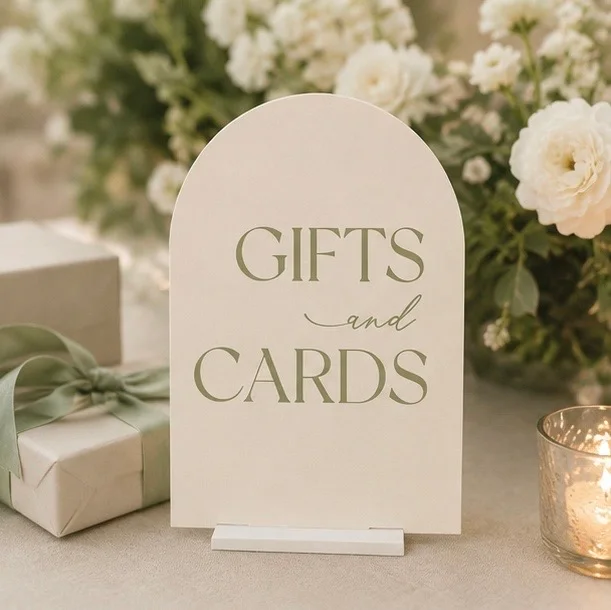 Card & Gift Sign