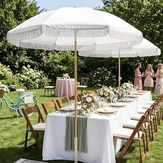 Fringe Patio Umbrella