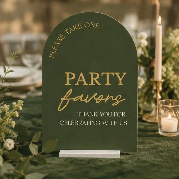 Wedding Favor Sign